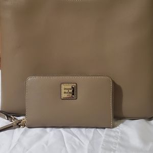 Dooney & Bourke purse and matching wallet
